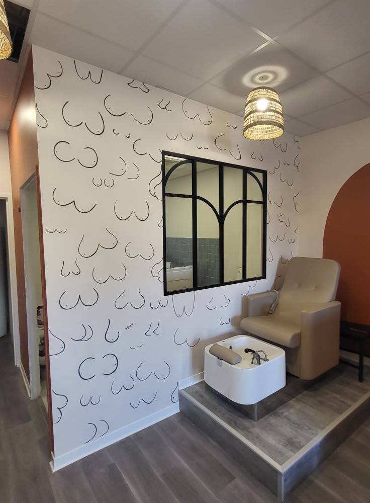 Salon de beauté - Après